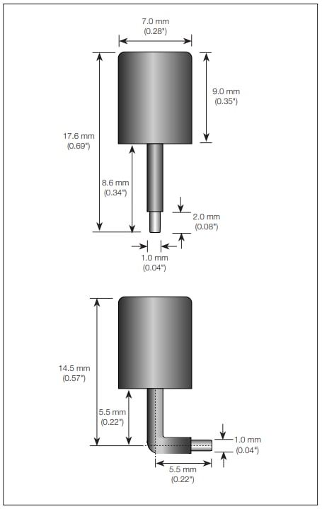 TE Connectivity / Linx Technologies JJB Series Embeddable 1/4-wave Monopole Antenna
