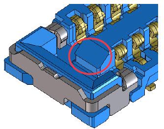 Mechanical Drawing - Molex SlimStack SSB6 Board-to-Board Connectors
