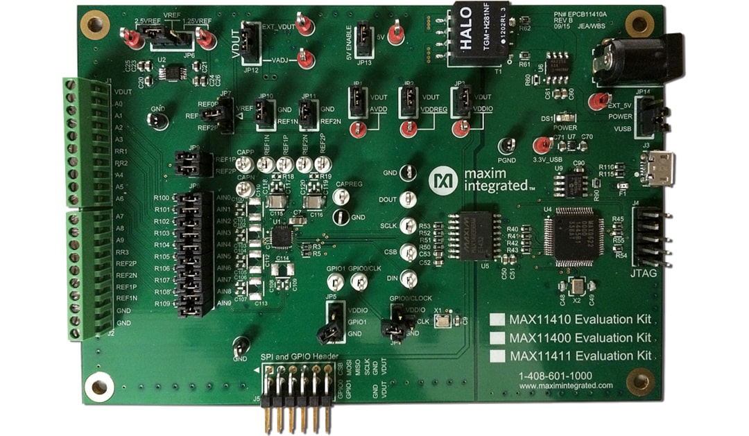 Analog Devices / Maxim Integrated MAX11410EVKIT Evaluation Kit