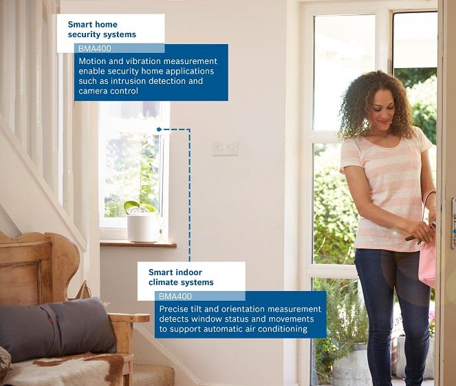 Bosch BMA400 Triaxial Accelerometers