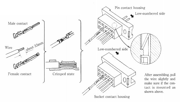 Schematic - Hirose Electric Sumicon 1600 Series Rectangular Connectors