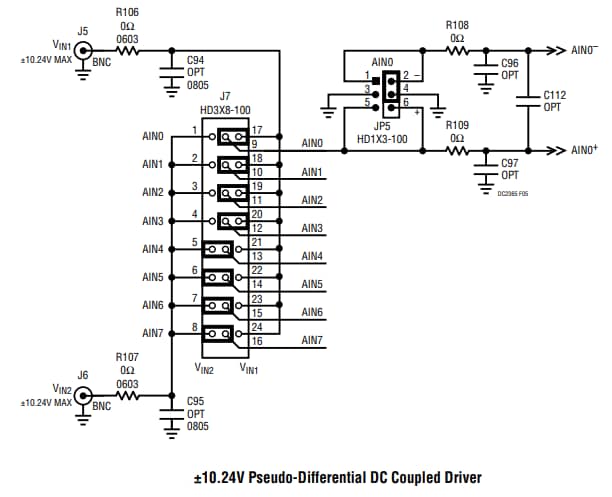 Analog Devices Inc. LTC2357-18 Demo Board