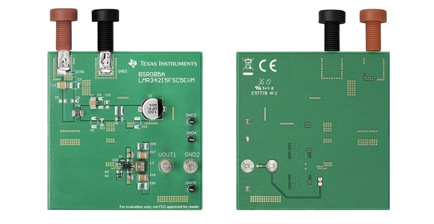 Texas Instruments LMR34215FSC5EVM Evaluation Module