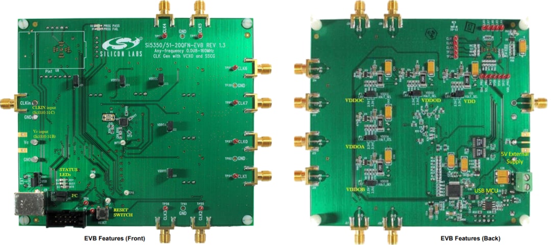Skyworks Solutions Inc. Si535x-EVB Evaluation Board