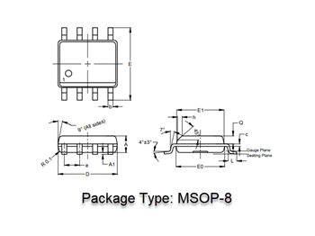 Schematic - Diodes Incorporated AS2333S-13 Dual CMOS Operational Amplifier