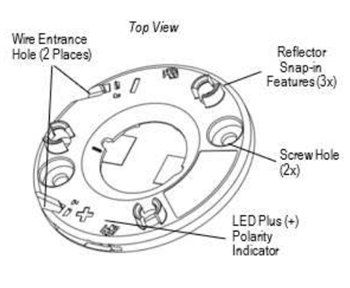 Mechanical Drawing - TE Connectivity LUMAWISE ZxL LED Holders