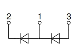 Block Diagram - IXYS MDNA50P2200TG High-Voltage Rectifier Modules