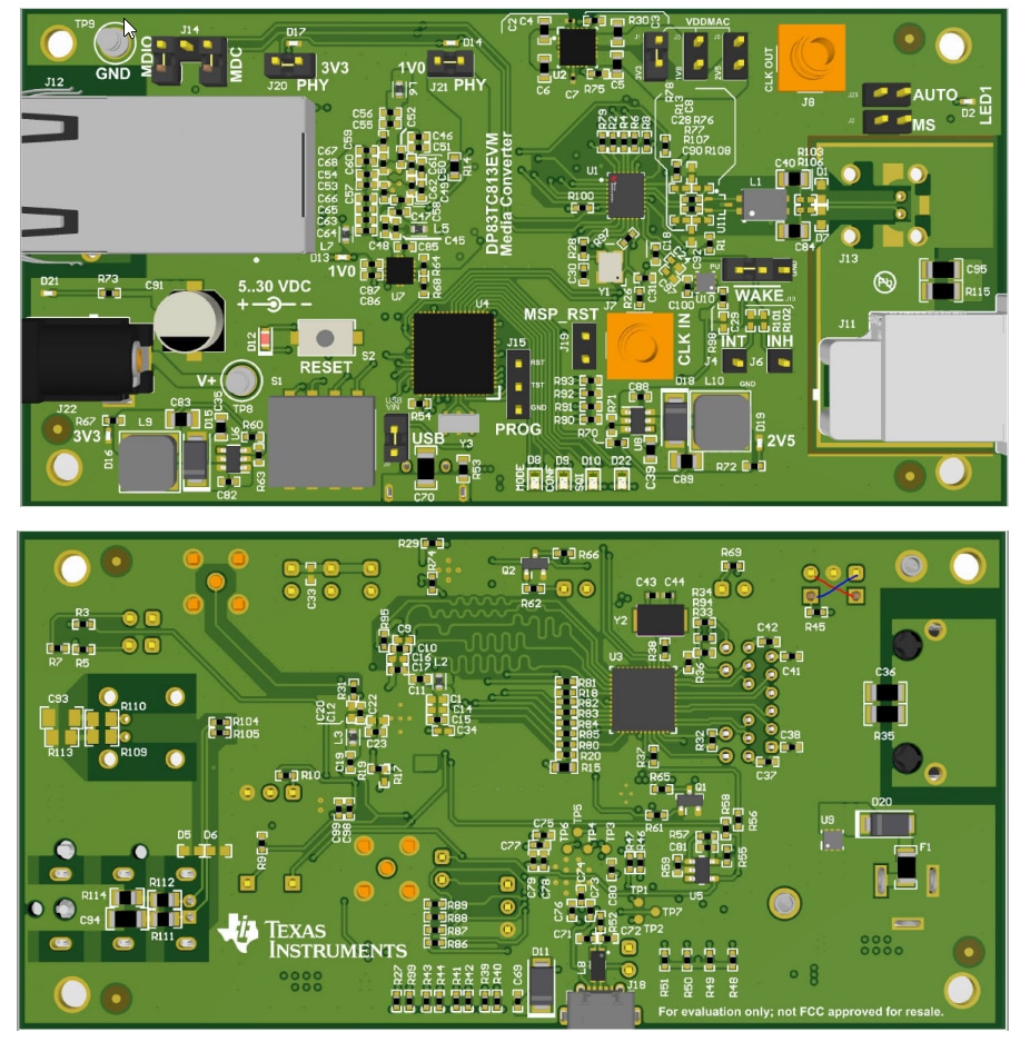 Location Circuit - Texas Instruments DP83TC813EVM-MC Evaluation Module