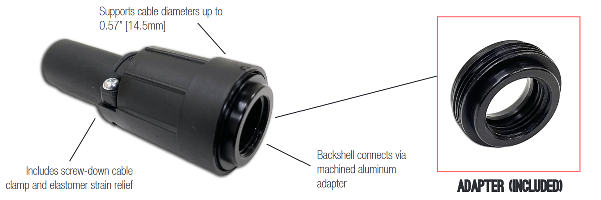 CONXALL Multi-Con-X Extra Large Backshell