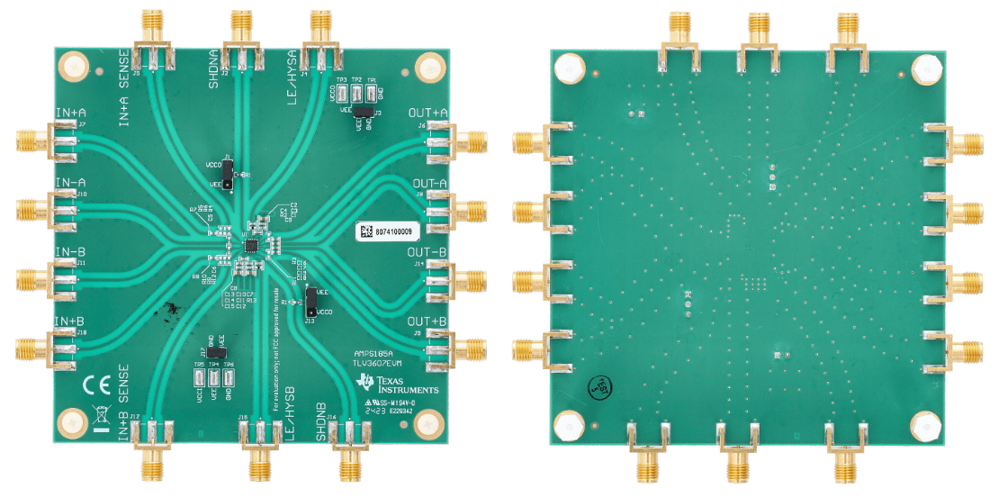 Texas Instruments TLV3607EVM Evaluation Module