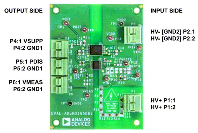 Analog Devices Inc. EVAL-ADUM3195 Evaluation Board