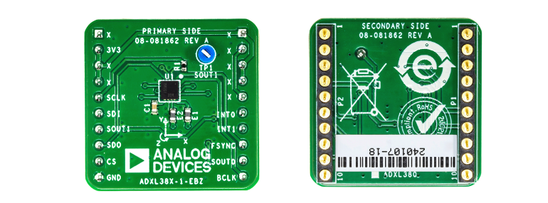 Analog Devices Inc. EVAL-ADXL382-BB-2Z Evaluation Board
