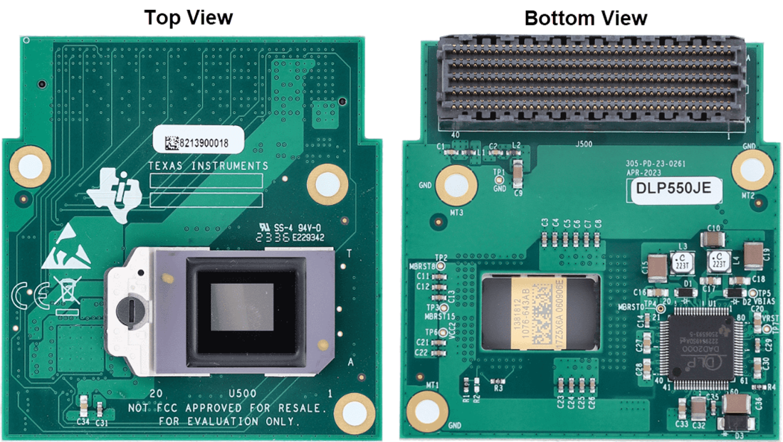 Mechanical Drawing - Texas Instruments DLP550JEEVM DMD Evaluation Module (EVM)