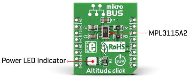 Mikroe MIKROE-1489 Altitude Click