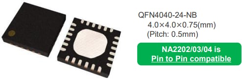 Infographic - Nisshinbo NA220x 5V Analog Front-Ends (AFEs)
