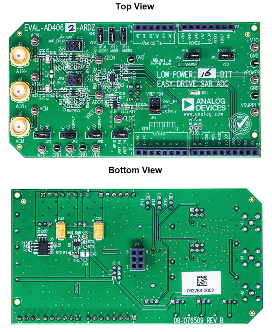 Analog Devices Inc. EVAL-AD4060-ARDZ & EVAL-AD4062-ARDZ Eval Boards