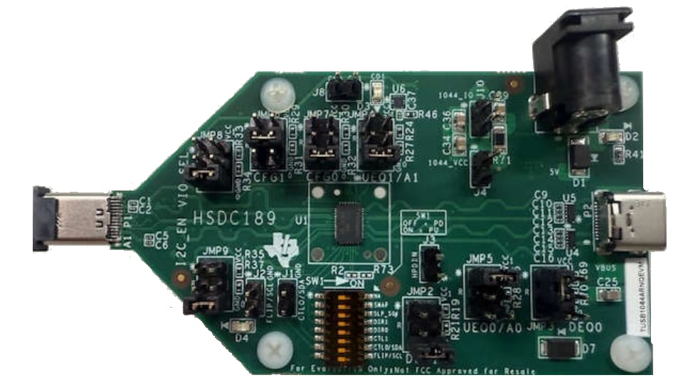 Texas Instruments TUSB1044AEVM Evaluation Module