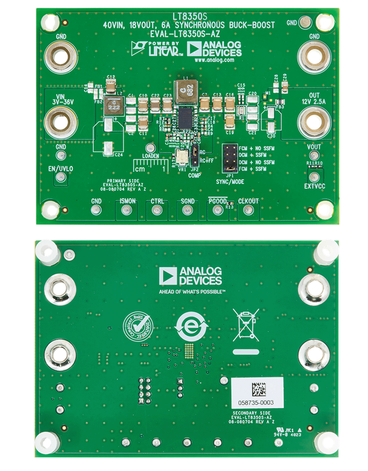 Location Circuit - Analog Devices Inc. EVAL-LT8350S-AZ Evaluation Board