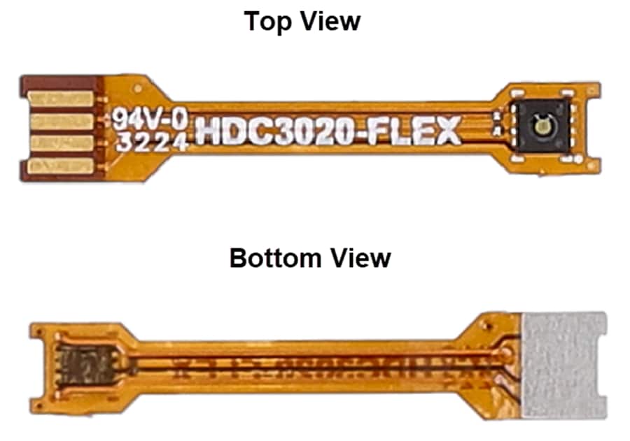 Mechanical Drawing - Texas Instruments HDC3020FLXEVM Sensor Evaluation Module (EVM)