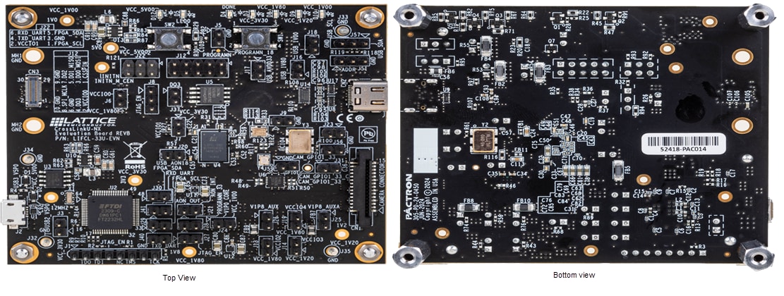Lattice Semiconductor CrossLinkU-NX Evaluation Board