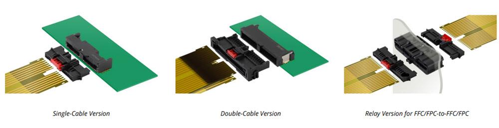 Chart - Molex Flexi-Latch+ Connectors