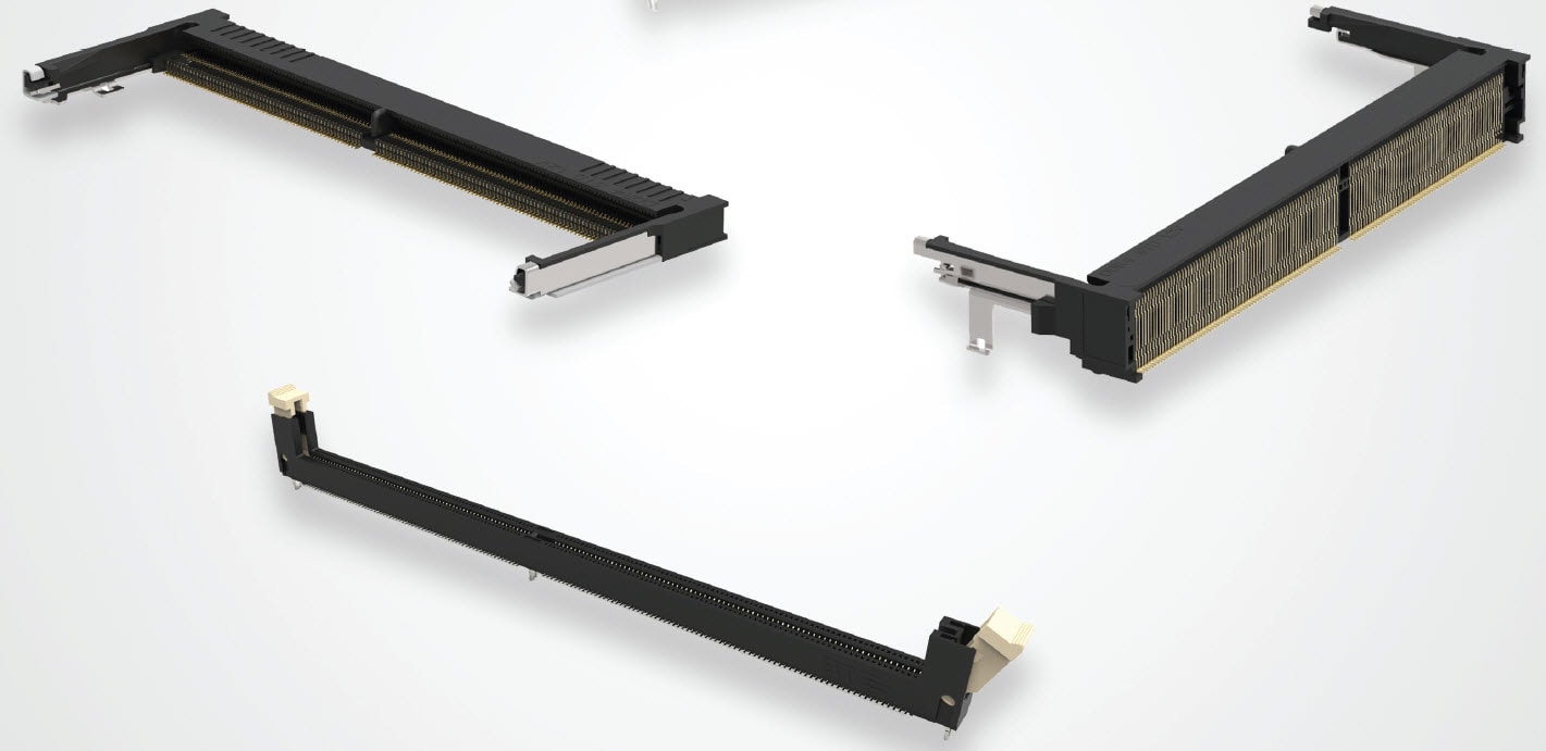 TE Connectivity / Alcoswitch's Main Memory Socket Connectors