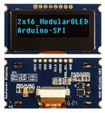 Imagen ampliada de Newhaven Display NHD-0216AW-SB3