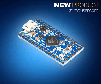 Adafruit Itsy Bitsy 32u4 Now at Mouser Electronics for Array of DIY Projects 
