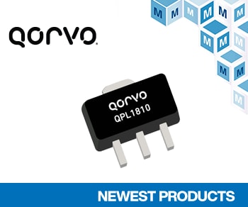 Mouser Electronics Now Shipping Qorvo QPL181x Suite of CATV Amplifiers